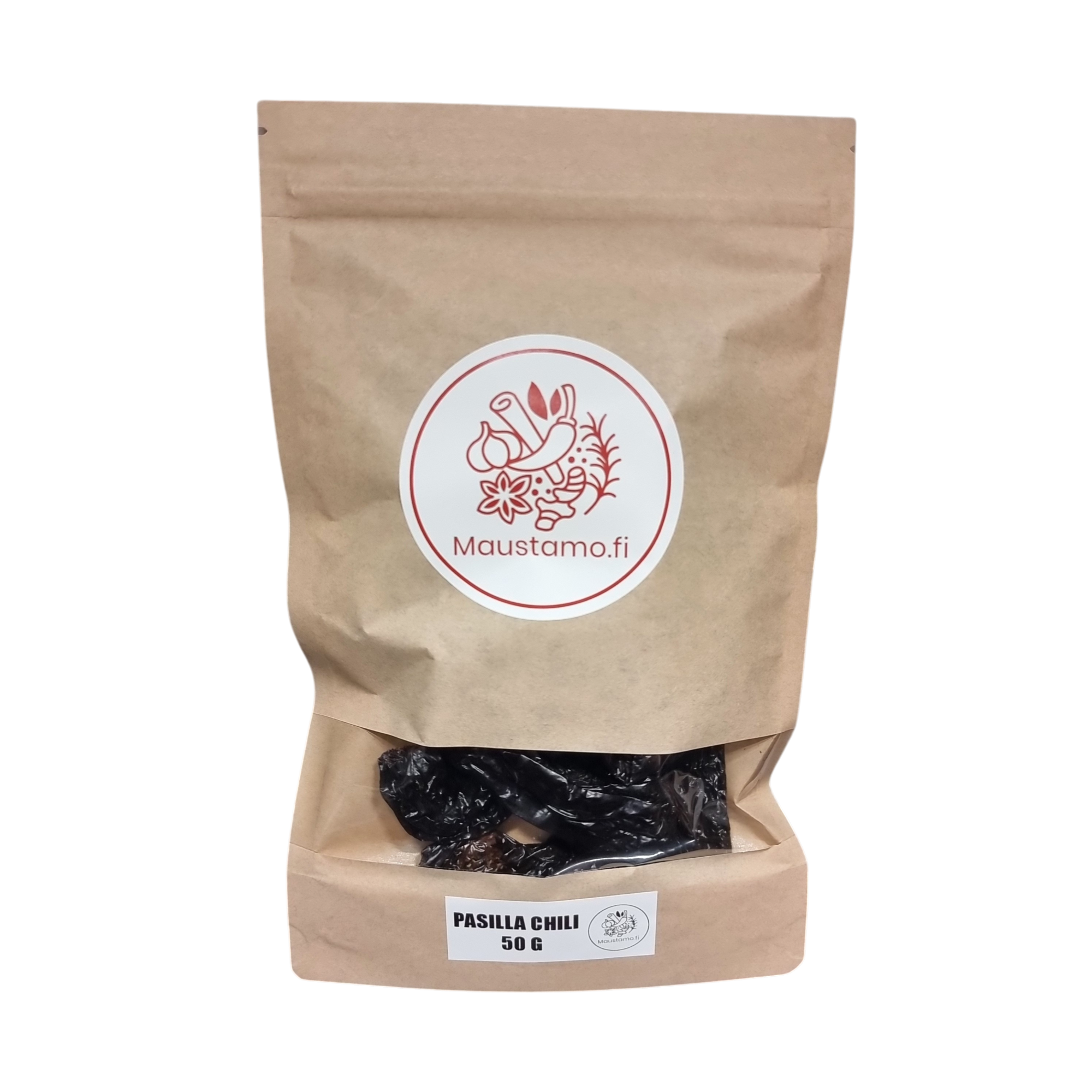 Pasilla Chili - Kuivattu Chilaca Paprika 50g