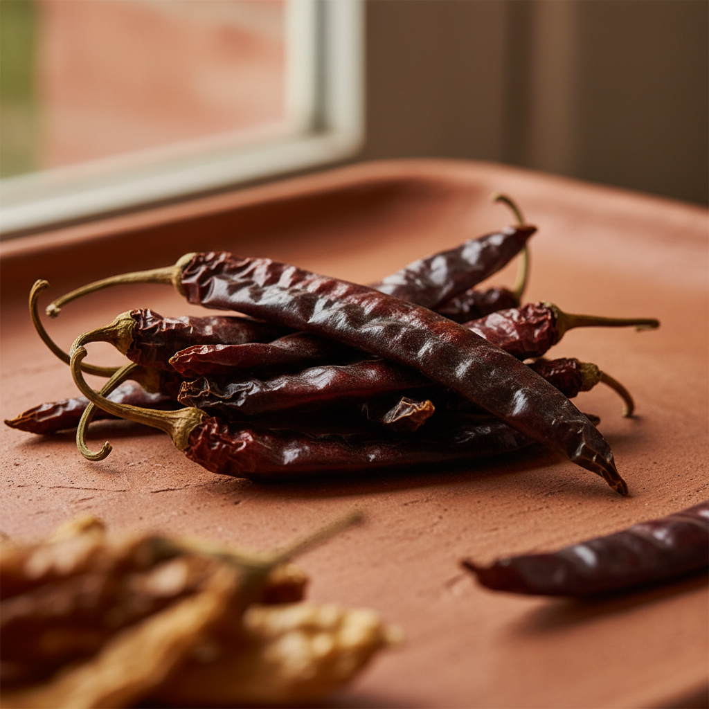 Pasilla Chili - Kuivattu Chilaca Paprika 50g
